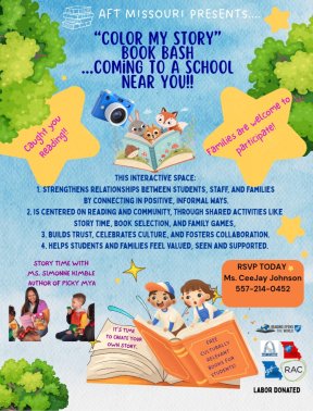 Color My Story Book Bash